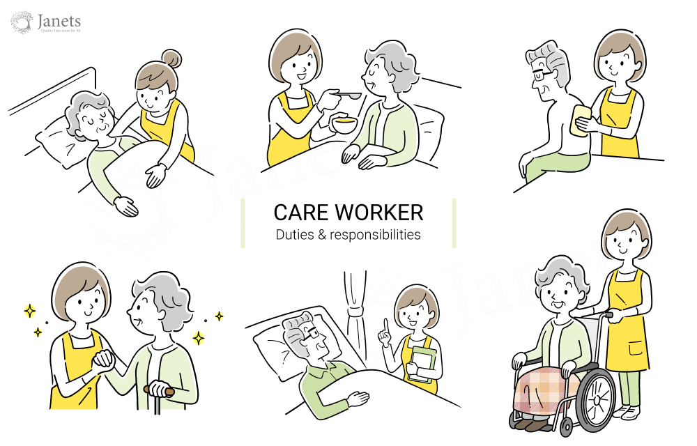 Janets - Duties and responsibilities of a care worker